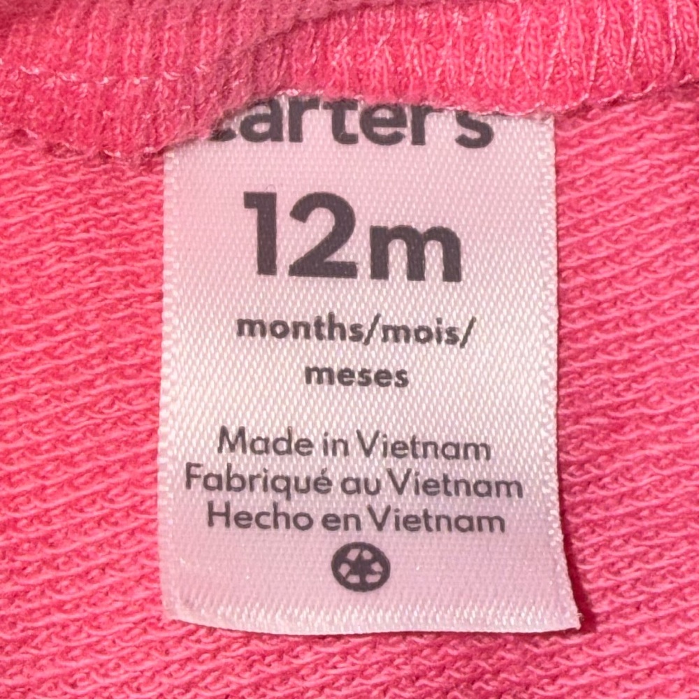 Baby Heart Long-Sleeve Dress 12 Months - Picture 3 of 5